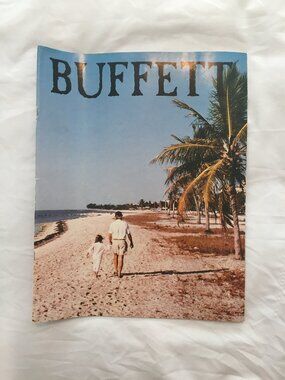 JIMMY BUFFETT 1987 Summer Tour Concert Program Tour Book Margaritaville